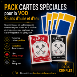 Pack Cartes 25 Ans d'Huile...