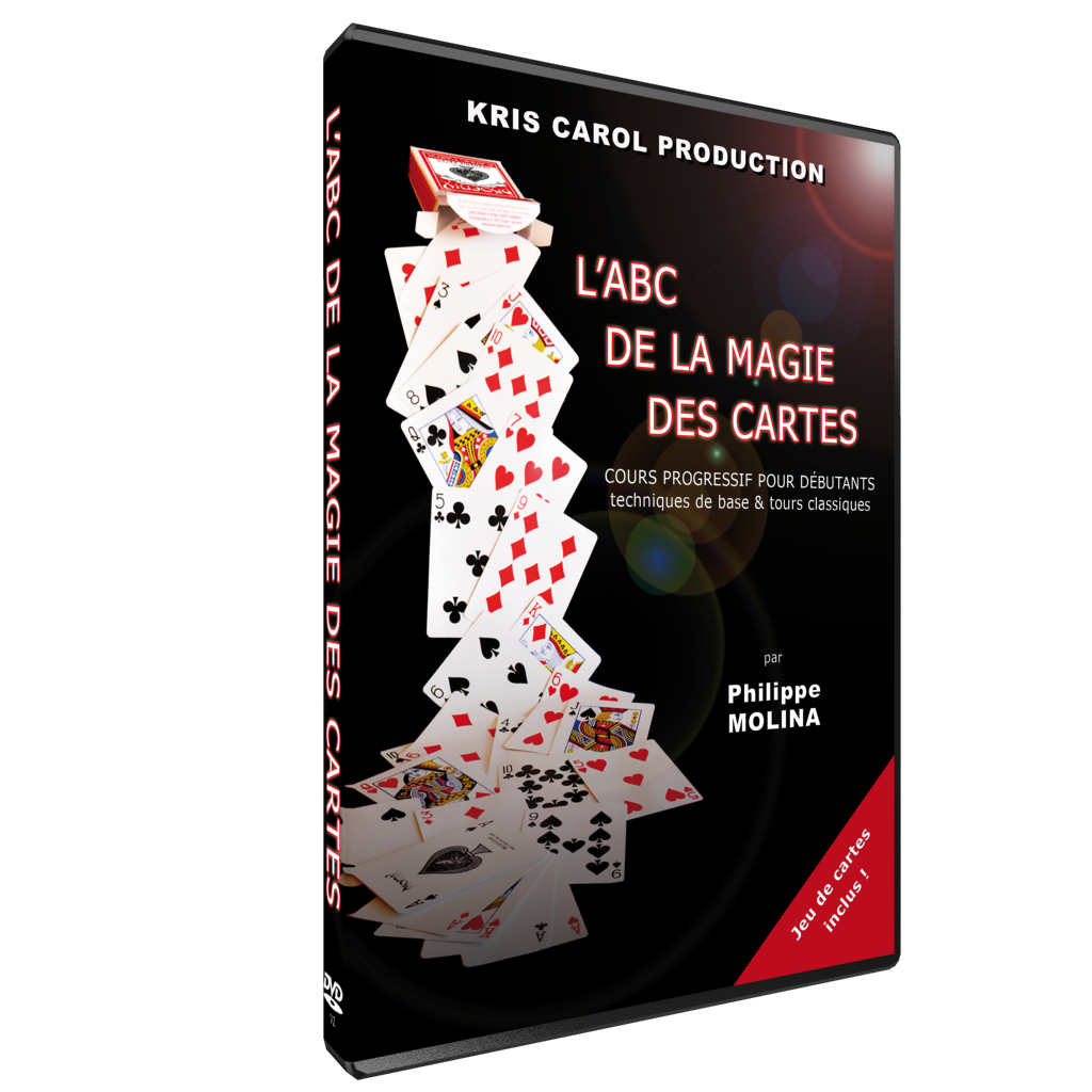 DVD ABC DE LA MAGIE DES CARTES - BLEU
