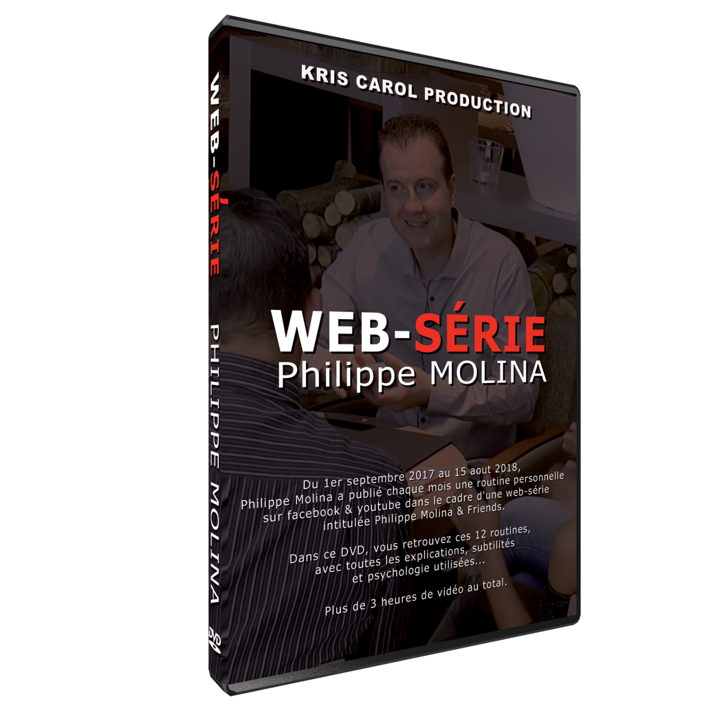DVD "WEB-SÉRIE" PHILIPPE MOLINA