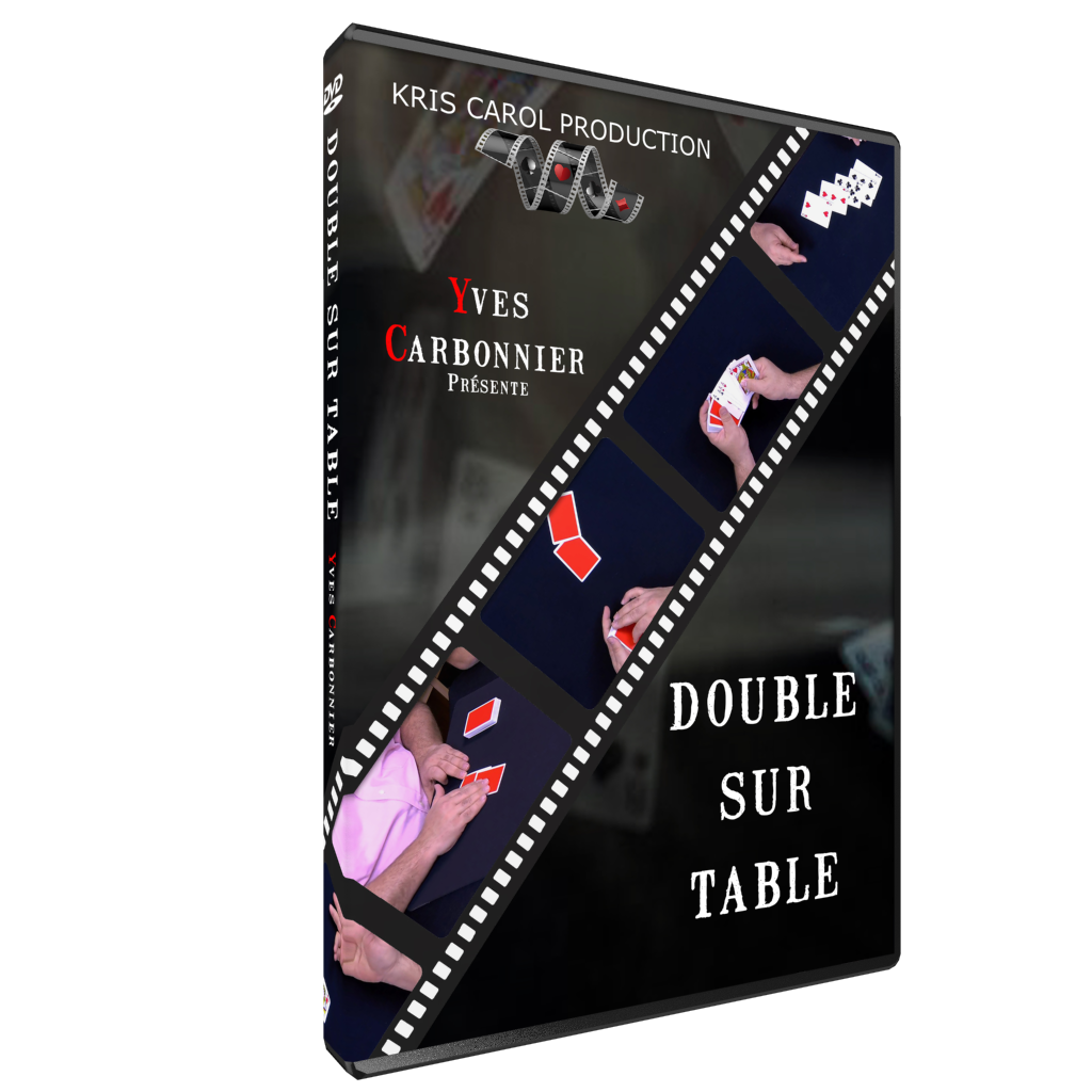 DVD DOUBLE SUR TABLE DE YVES CARBONNIER