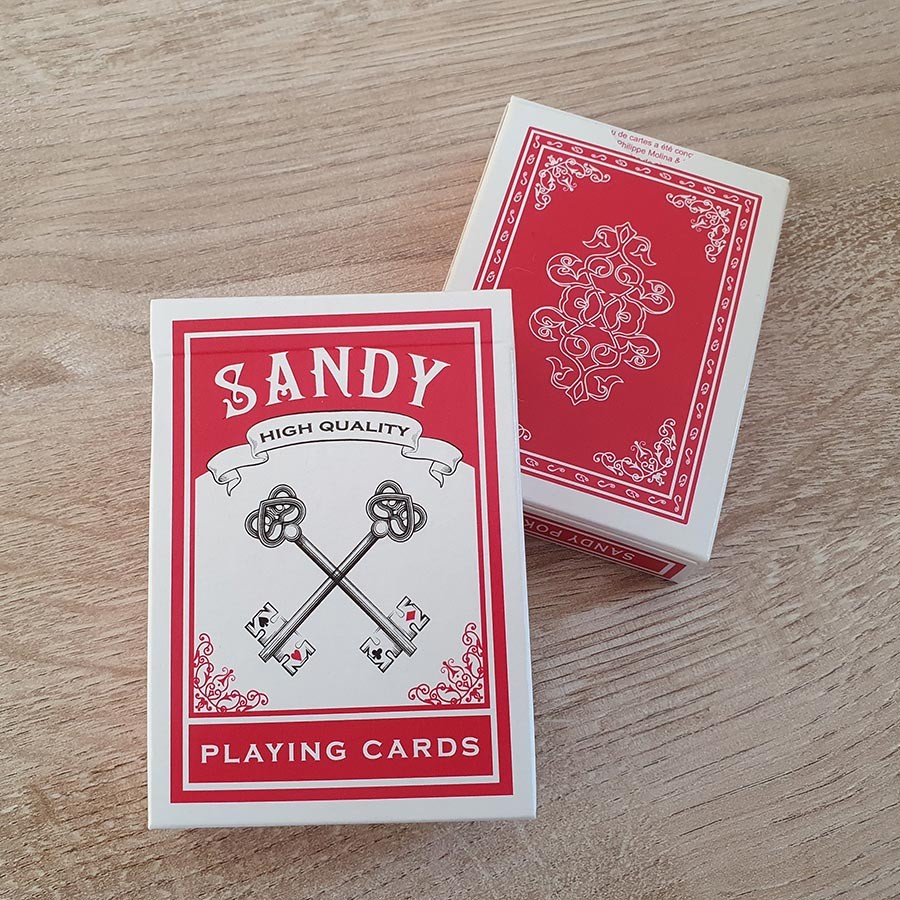 JEU SANDY SLIMLINE - ROUGE